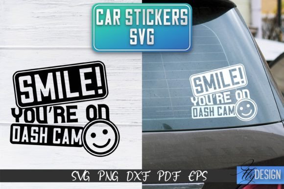 Car Stickers SVG Car Decals Graphics for Crafts