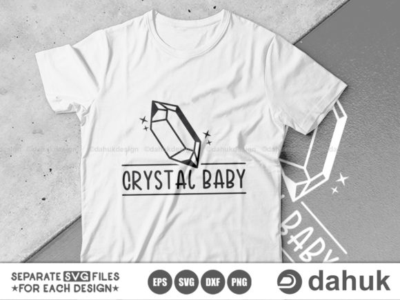 Crystal Baby SVG for Crafts and Graphics