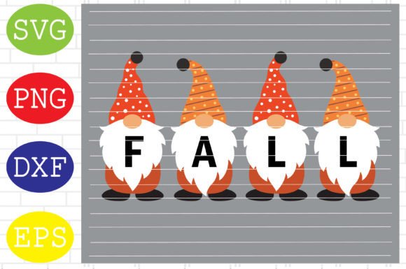 Fall Gnomes Svg