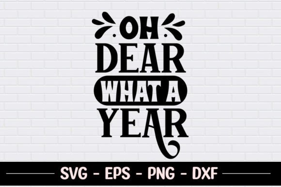 Oh Dear What a Year Graphics for Bloggers and Designers