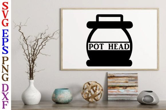 Pot Head Svg Design
