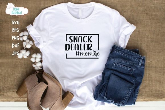 Snack Dealer Mom Svg for Graphic Design and Crafts